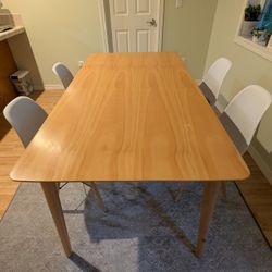 PENDING:  Pine Dining table - Seats 6 