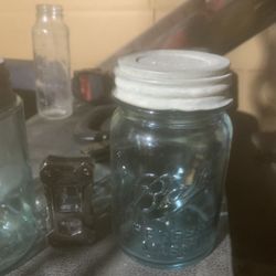 Vintage Green Ball Jar