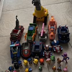 Paw Patrol Toys Lot