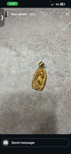 Virgin Mary Pendant