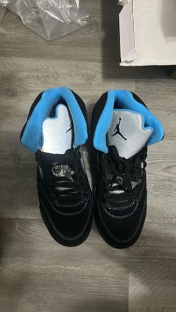 Retro 5s black university size 10