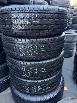 SET OF FOUR P25570r17 GENERAL HT TIRES