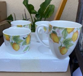 Tazas Limoncello Princess House 