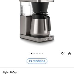  OXO BREW 8-Cup Coffee Maker w/ Thermal Carafe #(contact info removed) Black/Silver BRAND NEW