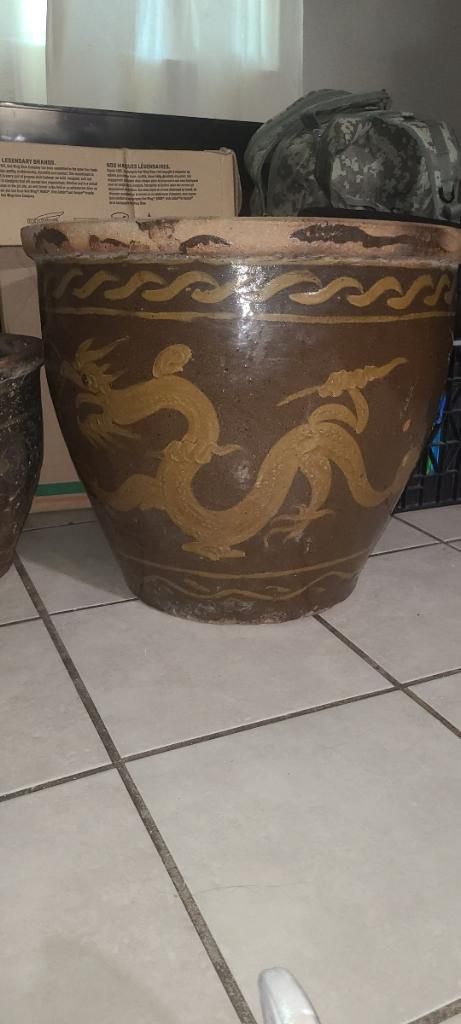 Japanese Dragon Water Pot 