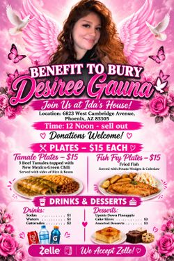 Benefit Fundraiser for My Daughter – Help Us With Burial Expenses