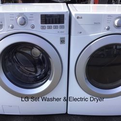Set Washer & Electric Dryer 