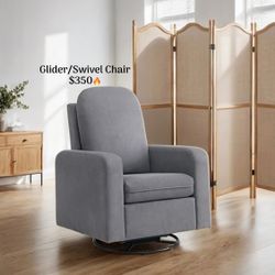 NEW GLIDER SWIVEL CHAIR