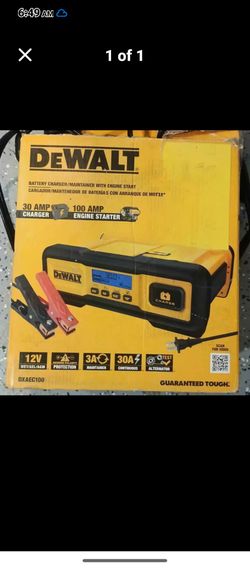 DeWalt DXAEC100 30A Battery Charger / 100A Engine Starter