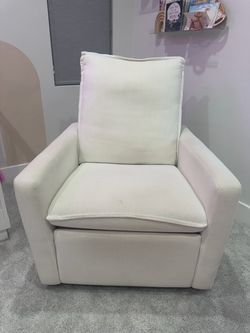 Pottery Barn white Nursery rocking chair