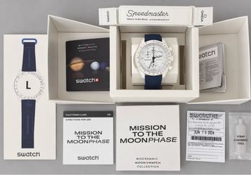 OMEGA × Swatch MoonSwatch ⌚️ — Mission to the Moonphase