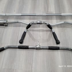 Olympic Curl Bar Pull Row Attachments