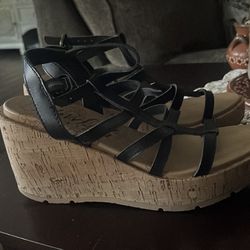 Blowfish Wedge With Ankle Strap