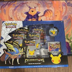 Zacian celebrations box