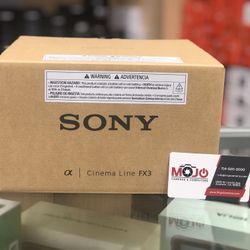 Sony Fx3 Cinema Camera