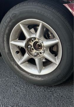 Full set of rims (5x114.3) universal 14 inch