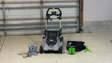 EGO 800 series power+ brushless 56v 21 inches self propelled electric lawn mower - battery included