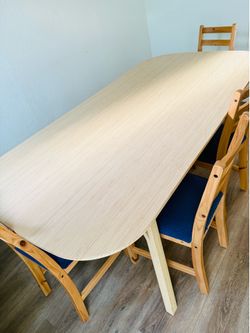 IKEA dining table and 4 chairs