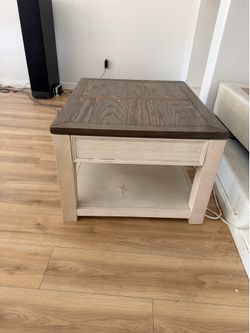 Coffee table raised extender