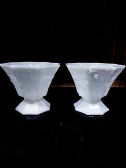 Vintage Milk Glass Dishes