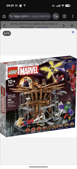 Lego Marvel Spider Man Final Battle 76261 ( Retire Soon)