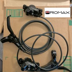 50% Off New Promax Bike Hydraulic Disc Brakes MTB Ebike Hybrid
