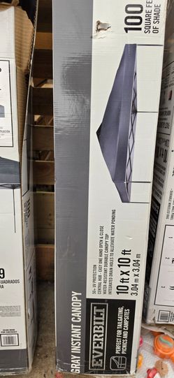 Everbilt 10x10 canopy. New