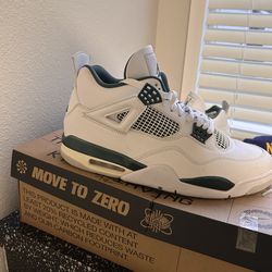 Air Jordan 4 Retro "Oxidized Green.”