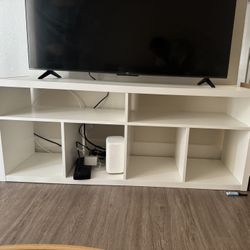 White TV Stand