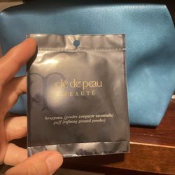 Cle De Peau Beaute houppette Puff (refining pressed powder) Sealed Brand new 
