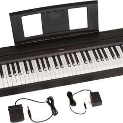 Yamaha P71 88-Key Digital Piano - Weighted Keys, Sustain Pedal Included!