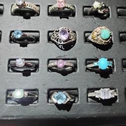 12 Sterling Silver 925 Ewing Collection 100% Real Silver