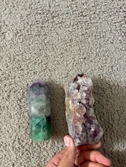 Fluorite Tower and Fluorite Cluster Set