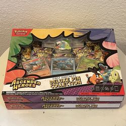 Ascended Heroes First Partner Deluxe Pin Collection 