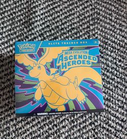 Pokemon Ascended Heroes elite trainer box ETB sealed new