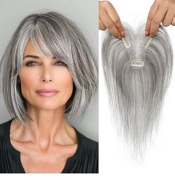 Hair Toppers for Women Real Human Hair