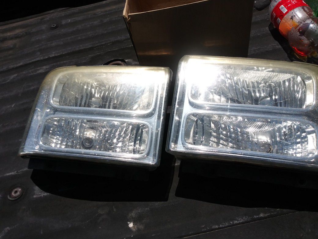 F250 F350 excursion headlights and tow mirrors
