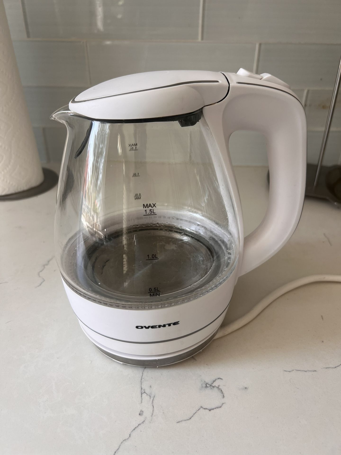 OVENTE Electric kettle/ Glass Countertop water Heater ほ
