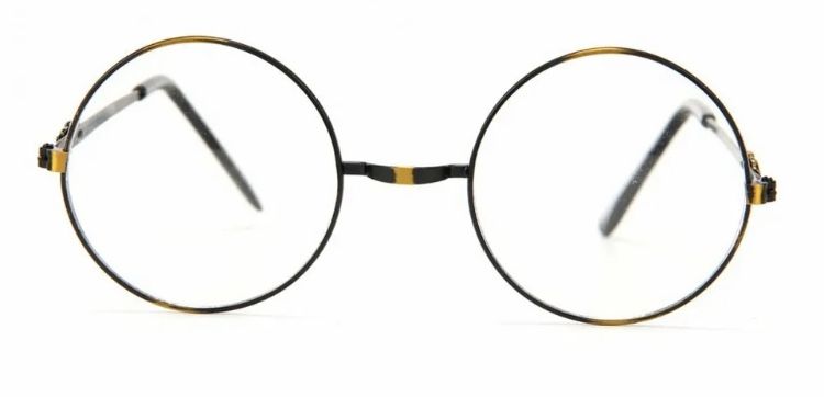 HARRY POTTER GLASSES Metal Wire Costume Round Wizard Adult Child Kids LICENSED