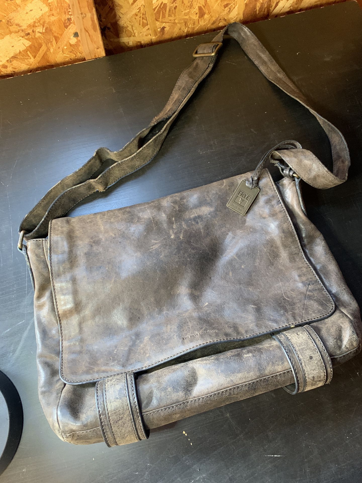 The Frye Company Leather Messenger Bag