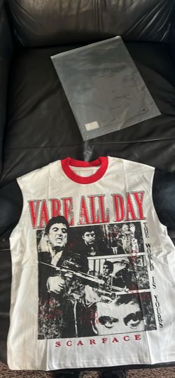 Vare all Day Scarface Graphic Sleeveless T-Shirt