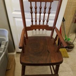 Antique Toddler High Chair