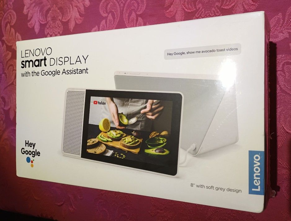 Lenovo Smart Display With Google Assistant Brand New In Box
