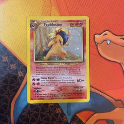 Typhlosion Pokemon Card