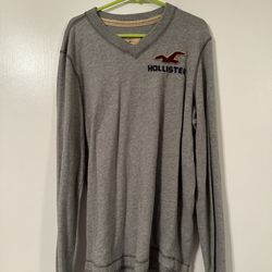 Hollister logo long sleeve shirt