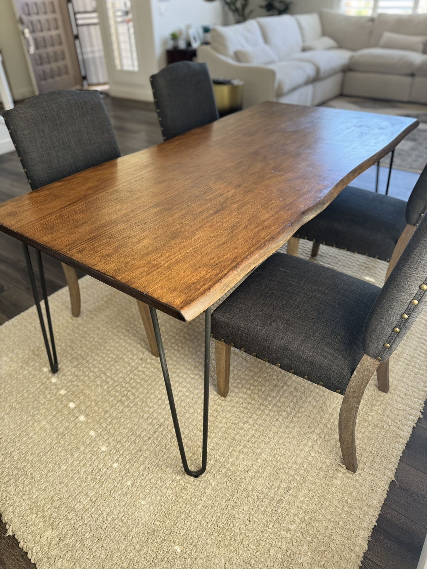 Midcentury Modern Dining Table + Chairs