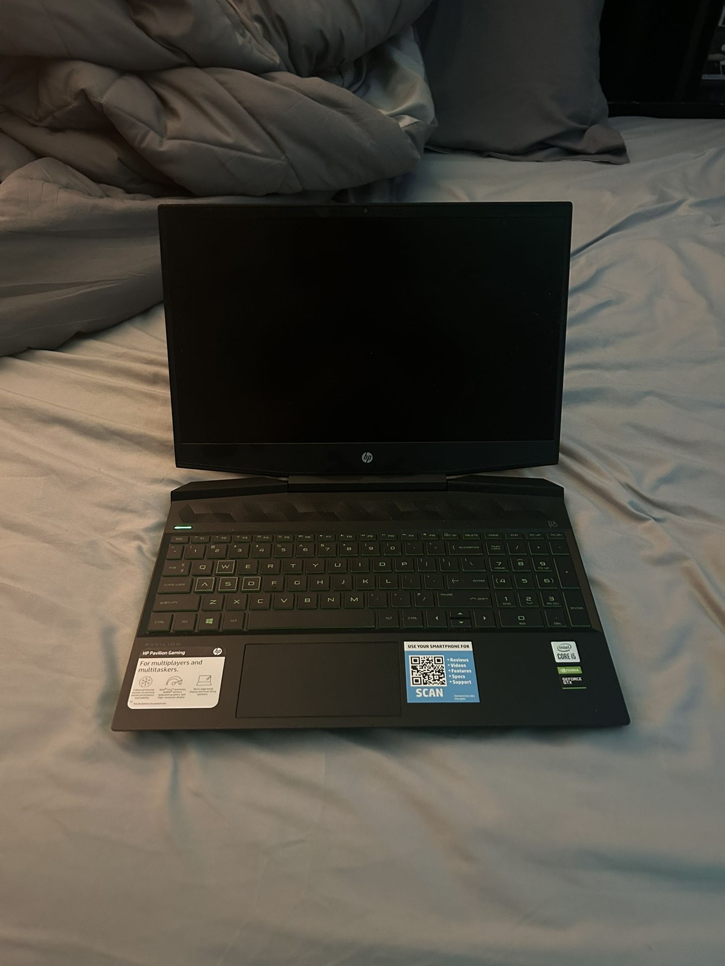 Gaming Laptop Computer (HP Pavilion Gaming Laptop - 15-dk1035nr)