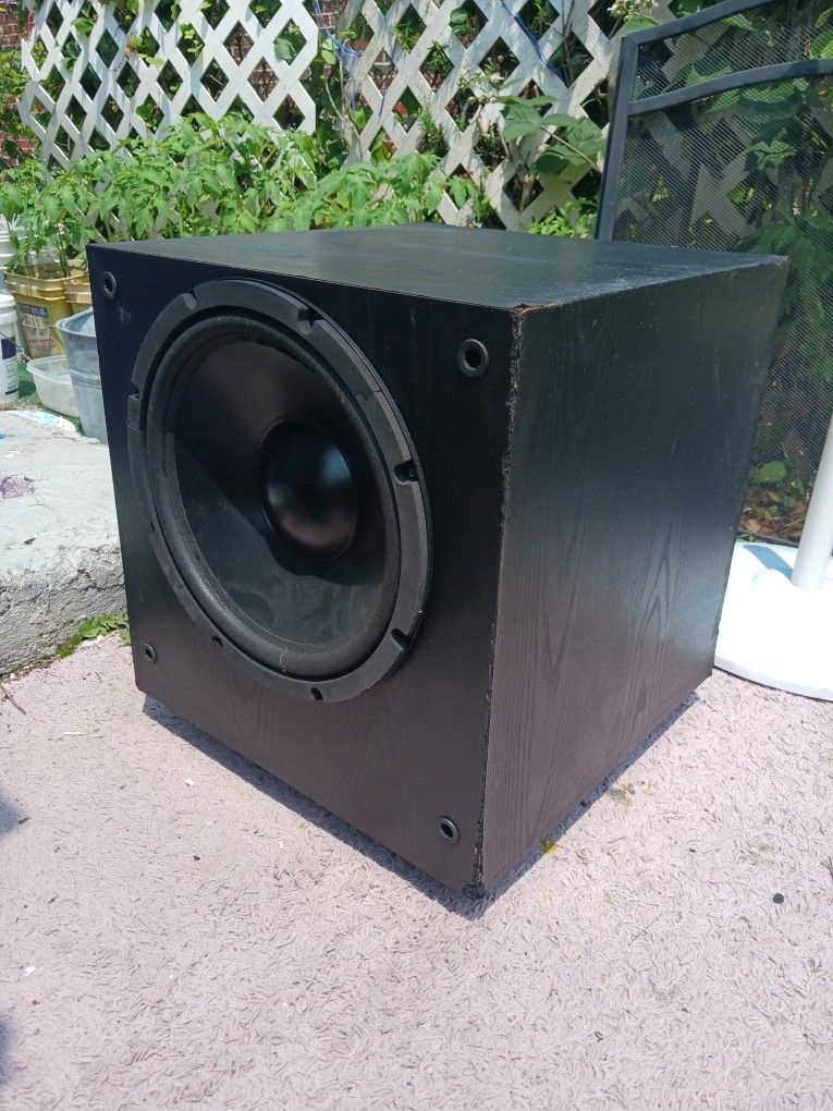 RCA Powered Subwoofer Speaker