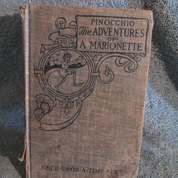 Pinocchio The Adventures Of A Marionette 1901 Edition This Is an Ex Library Book 