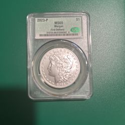 2023P MS69 Morgan